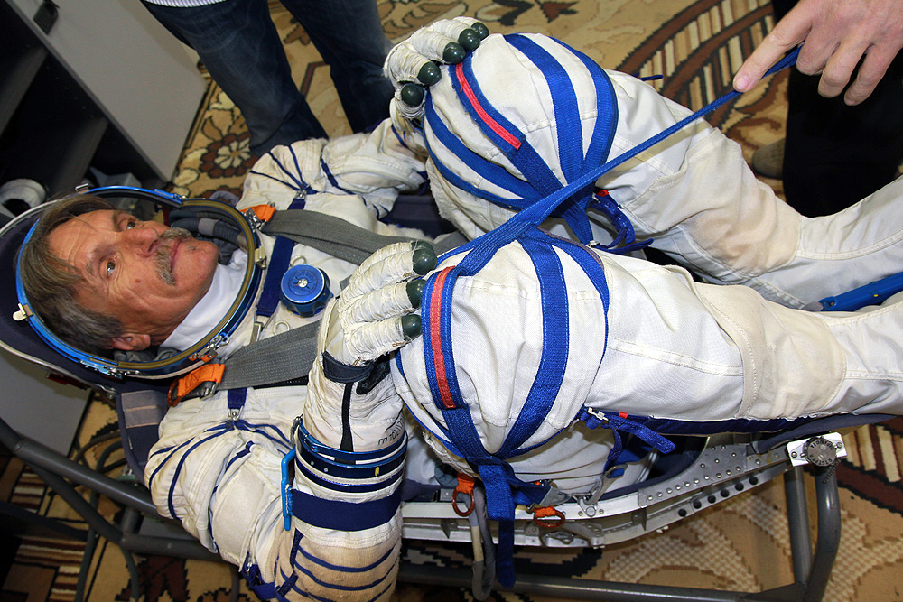 Der "SOKOL"-Raumanzug