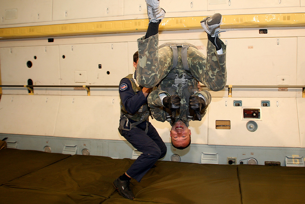 Schwerelosigkeitsflug