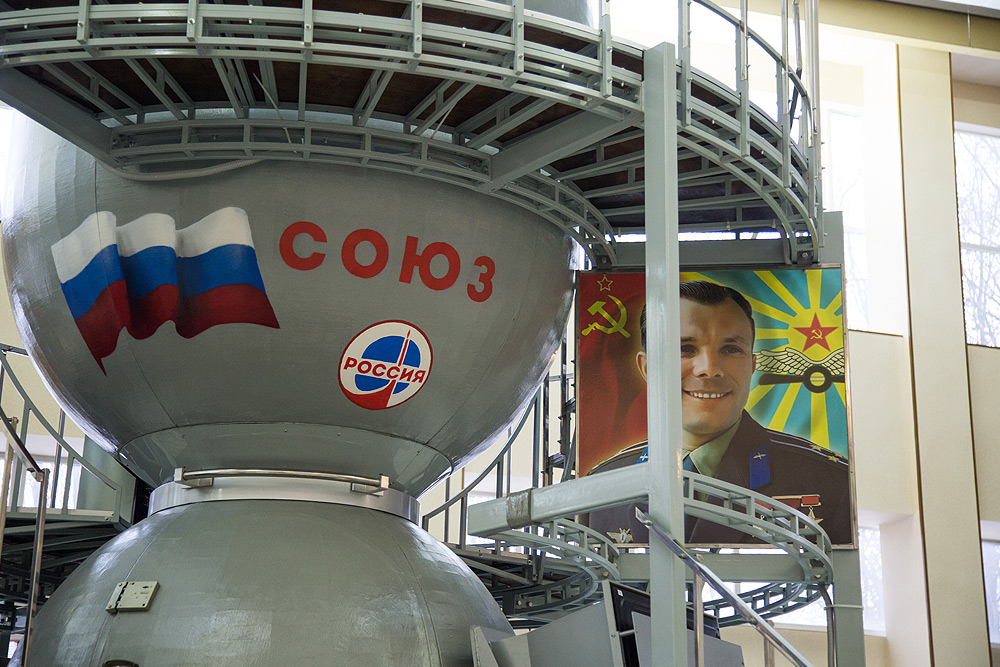 Simulierter Raumflug mit dem "SOJUS“-Raumschiff